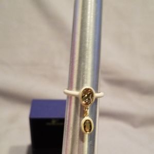 Swarovski Crystal Laser Golden Ring
